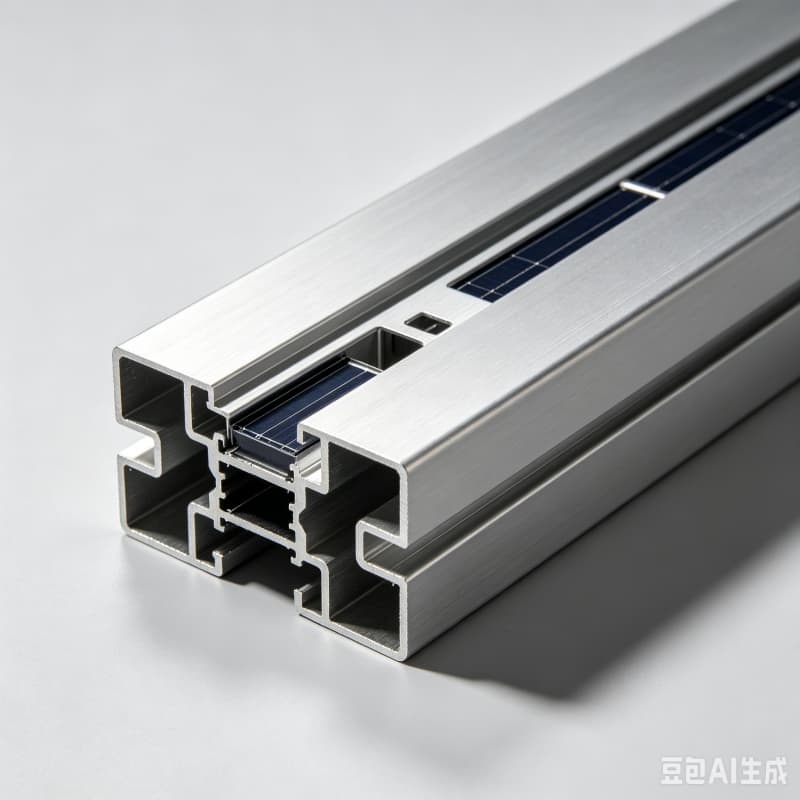 Solar Aluminum Profiles for Mounting Structures